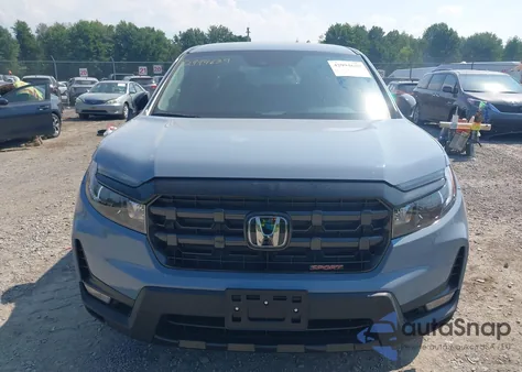 2025 Honda Ridgeline Sport+ from USA, damaged, VIN 5FPYK3F22SB024013